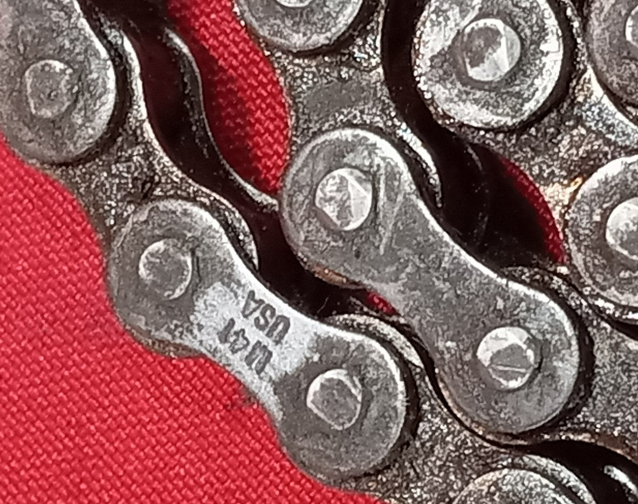 M41 Riveted Roller Chain 3Ft. Length