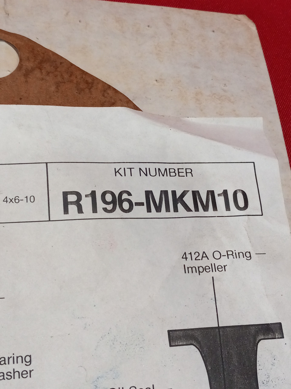 Goulds Pumps INC. R196-MKM10 Gasket Kit 