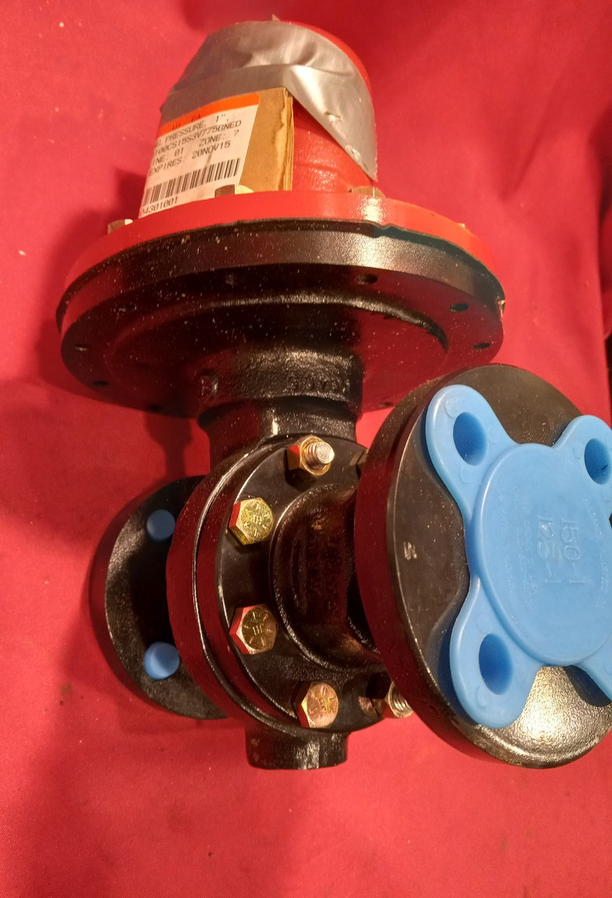 Jordan Valve Sliding Gate Valves Model 60 Pressure Regulating Valve 1"