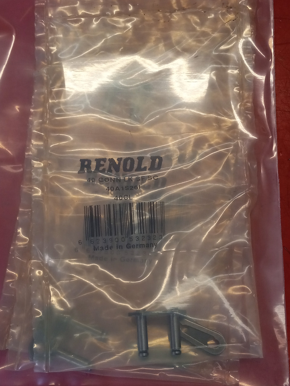 Renold 40A1S261 Connecting Link SF SC 40 CL (Pack of 3)