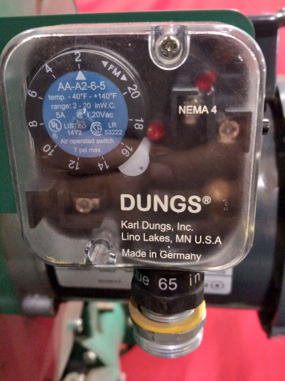 Honeywell Eclipse Combustion ThermAir Burner - TA0075