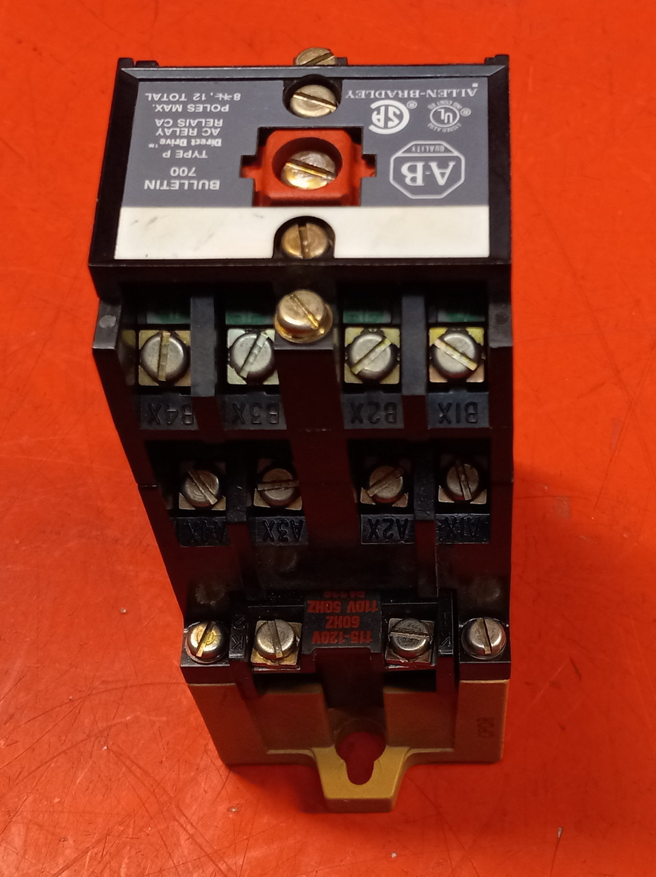 Allen Bradley 700-P000A1 Control Relay-12 Contacts