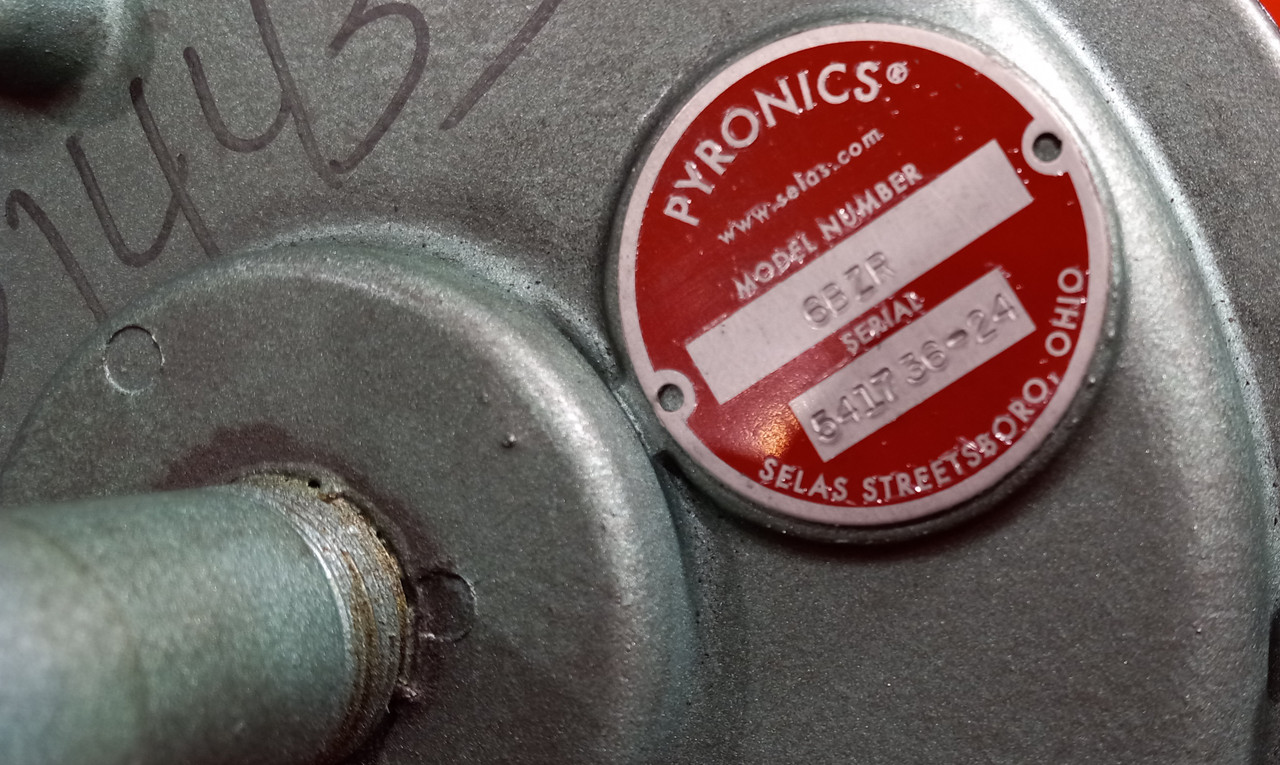 Pyronics 6BZR Balanced Zero Regulator 