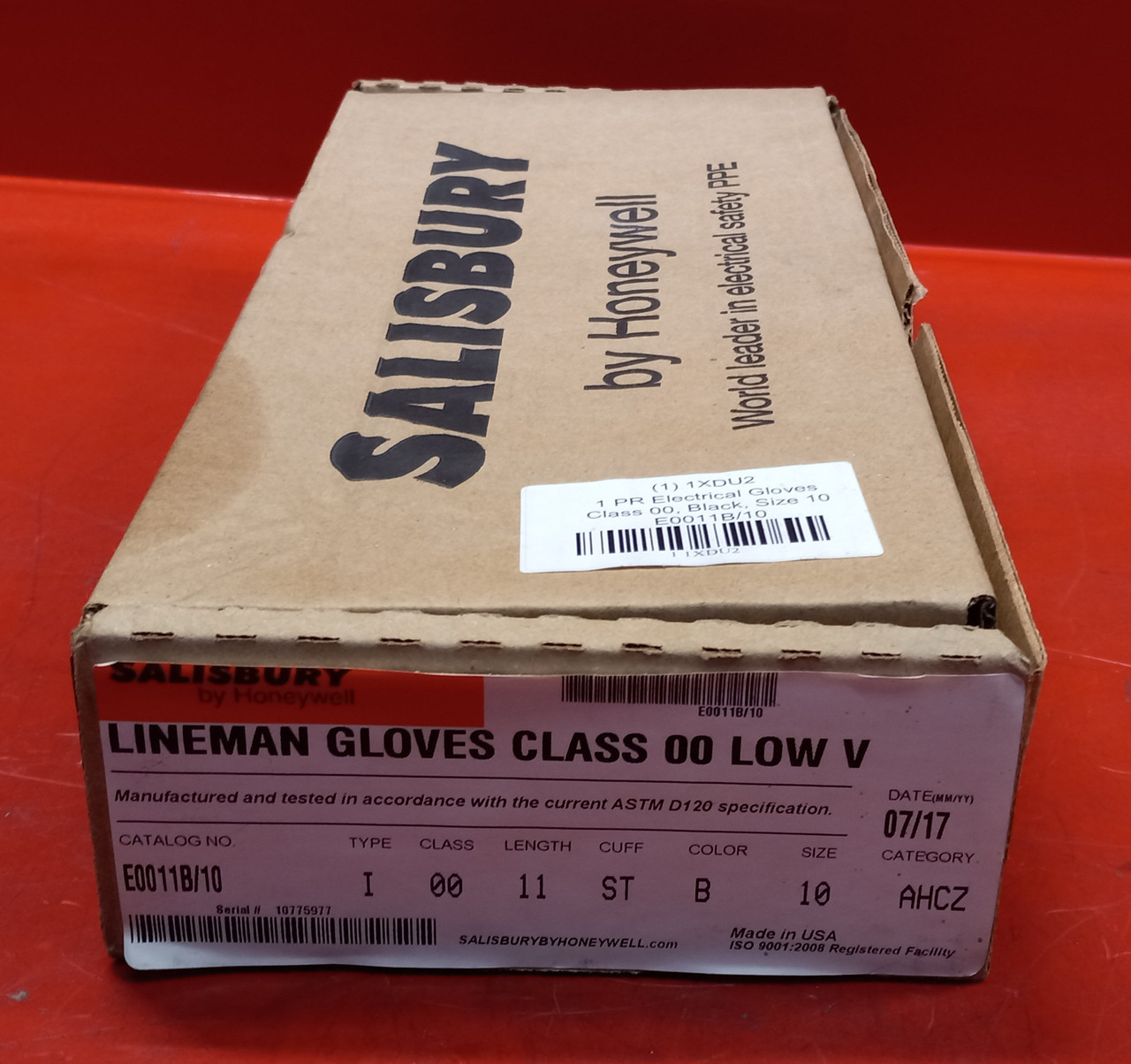 Honeywell Salisbury E0011B/10 Lineman Gloves 