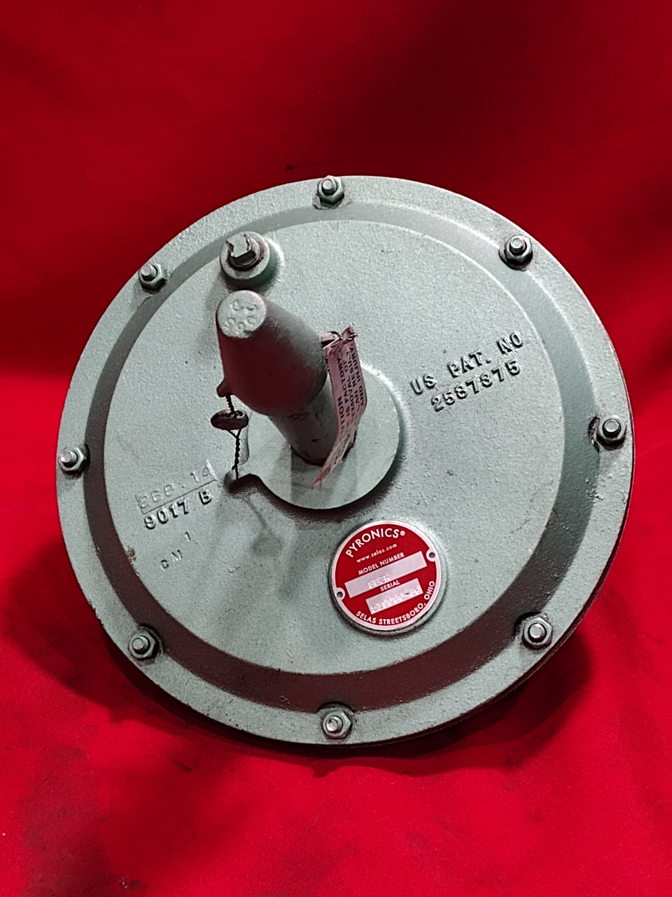 Pyronics 8BZR 1" NPT Balanced Zero Regulator