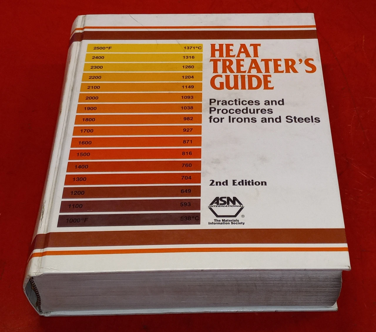 ASM Heat Treater's Guide: Practices and Procedures for Irons and Steel Second Ed