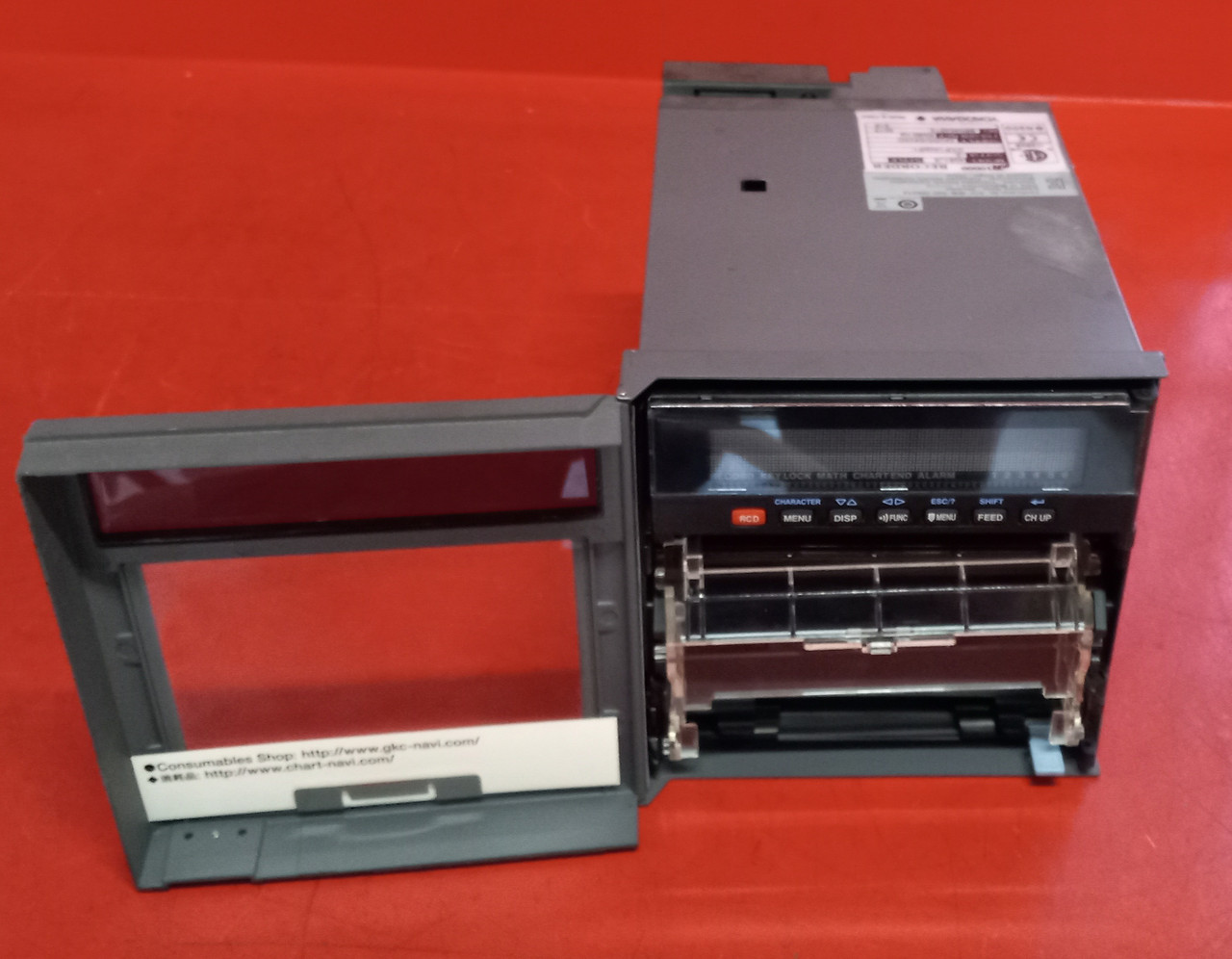 Yokogawa 436106 µR 10000 6 Dot Recorder- For Parts Only