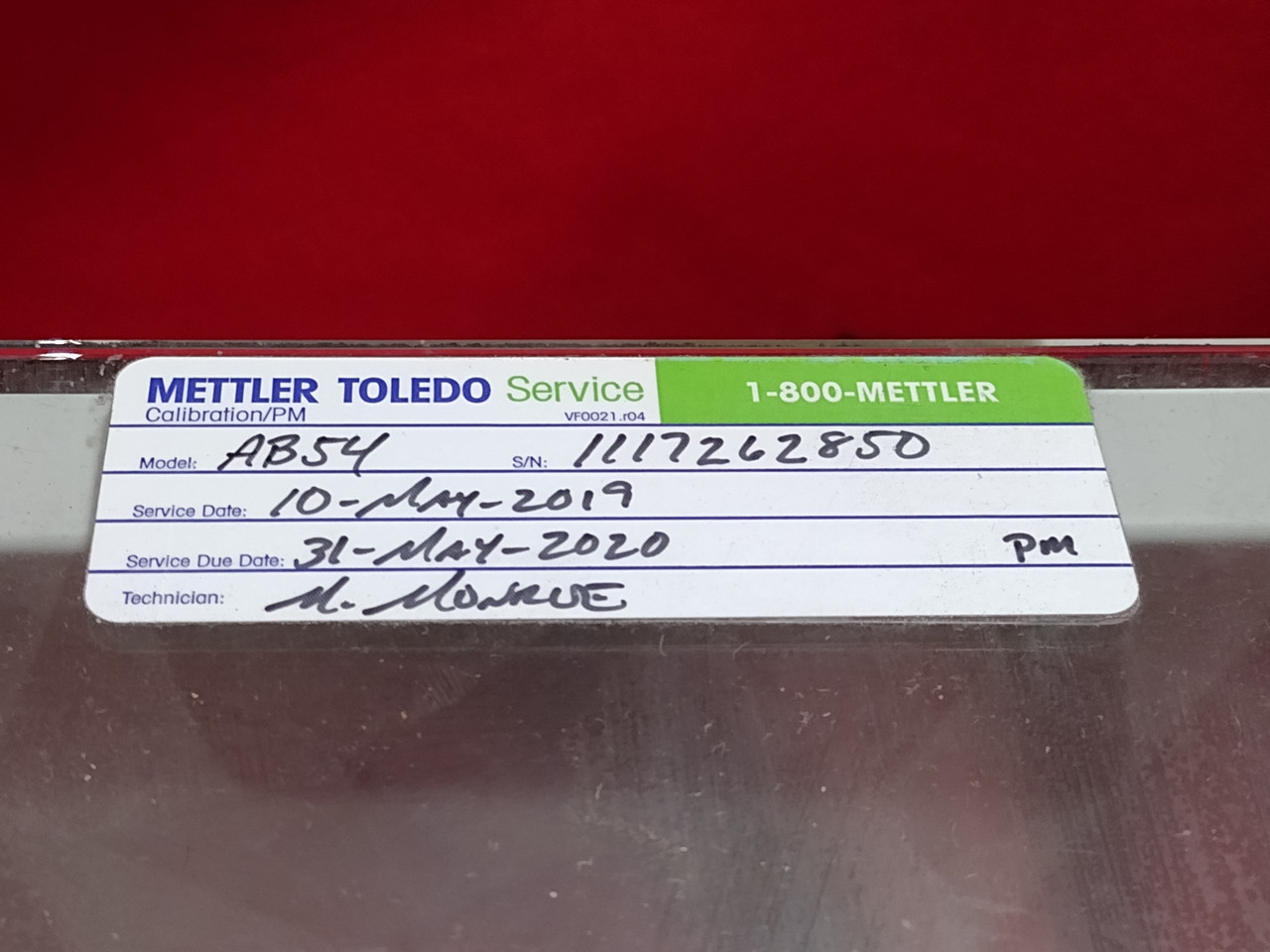 Mettler Toledo AB54 Analytical Balance Scale