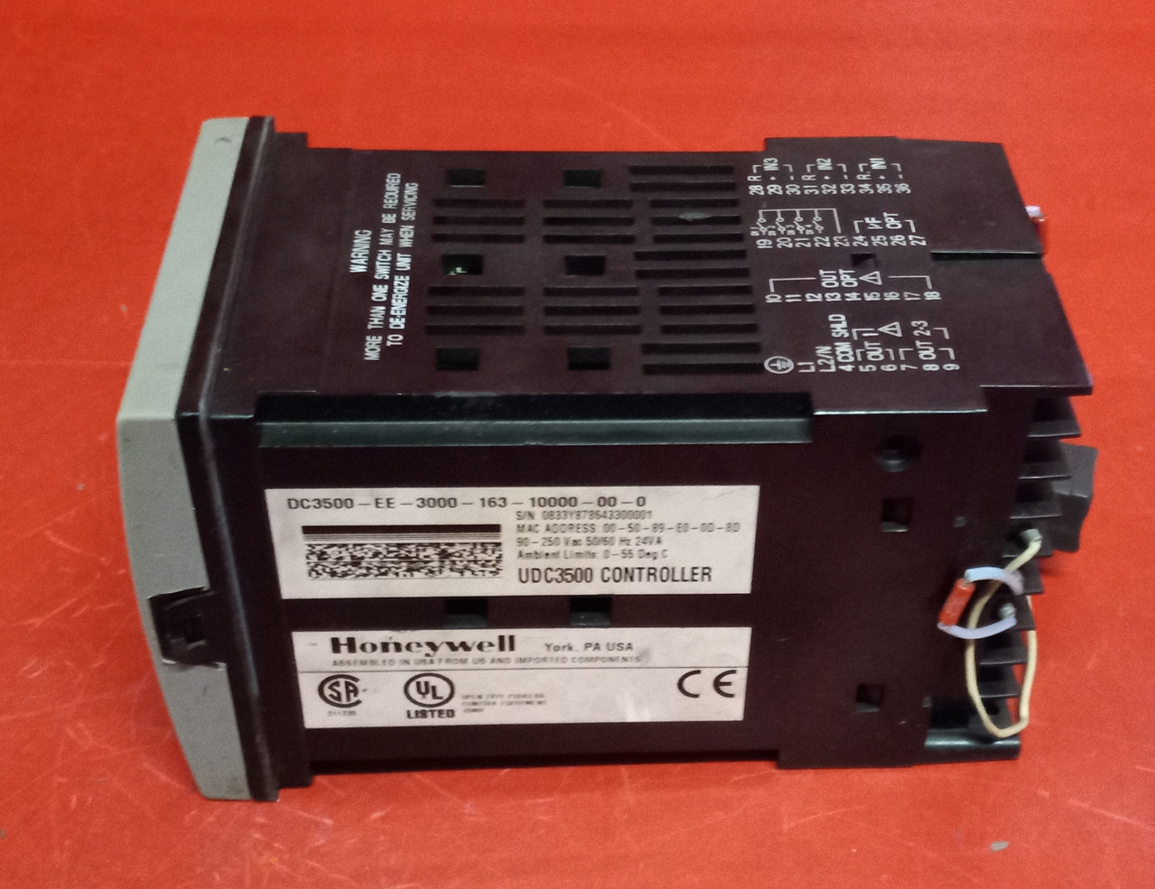 Honeywell UDC3500 Universal Digital Controller- For Parts Only