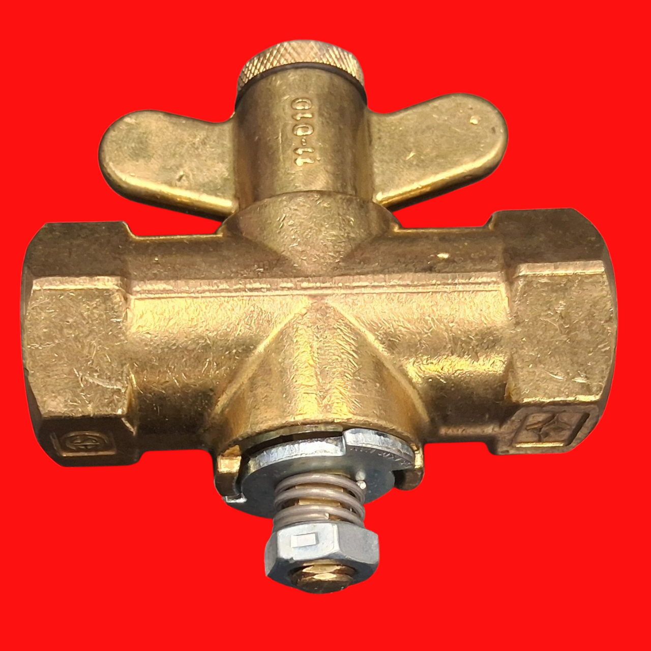 Apollo 11-010 1/2" Gas Limiting Orifice Cock Valve