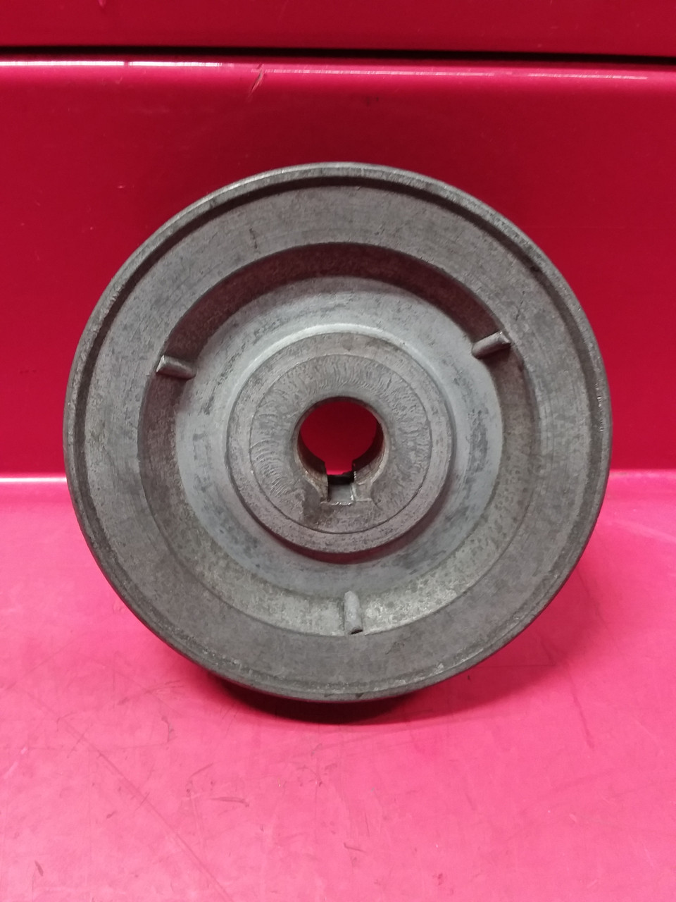 Congress 5/8" Bore, 3-3/4" O.D. V-Belt Pulley (Used)