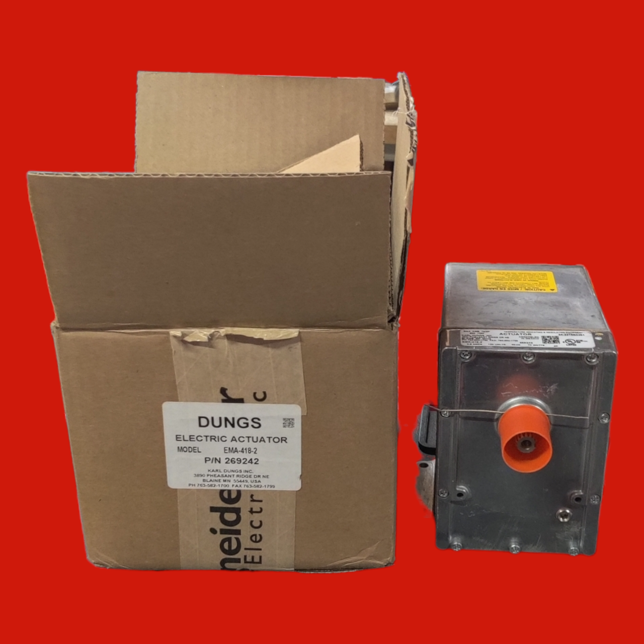 Dungs EMA-418-2 Spring Return Electric Actuator- 269242