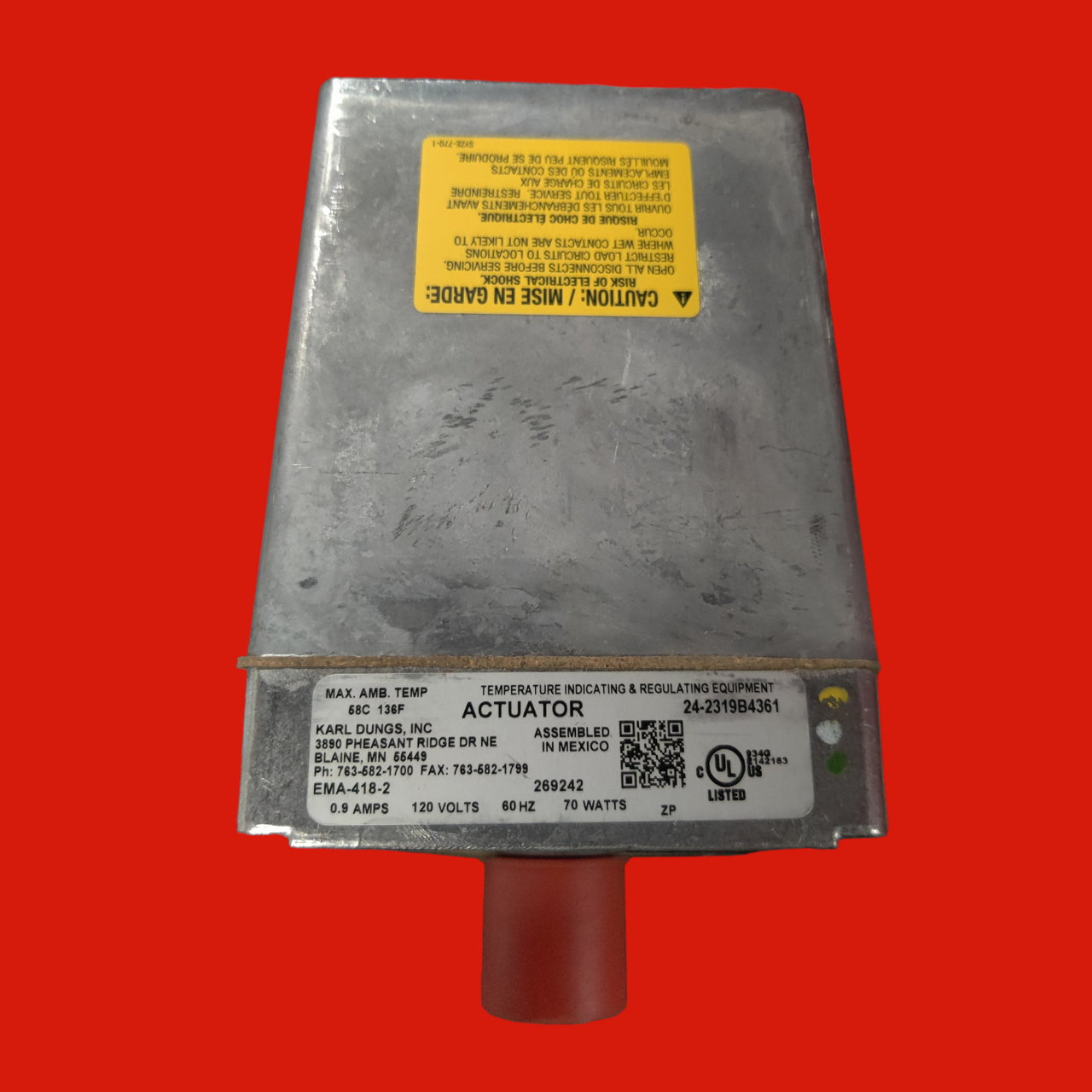 Dungs EMA-418-2 Spring Return Electric Actuator- 269242