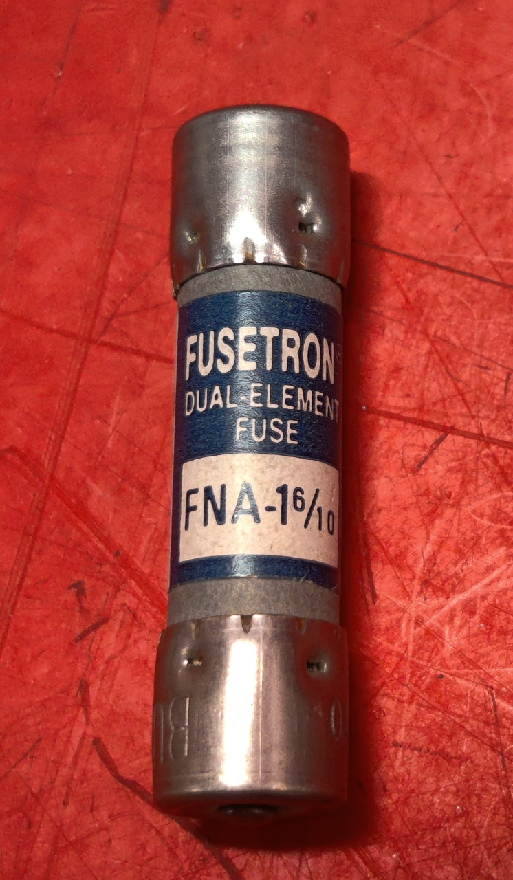 Bussman FNA-1 6/10 Fusetron Element Fuse 