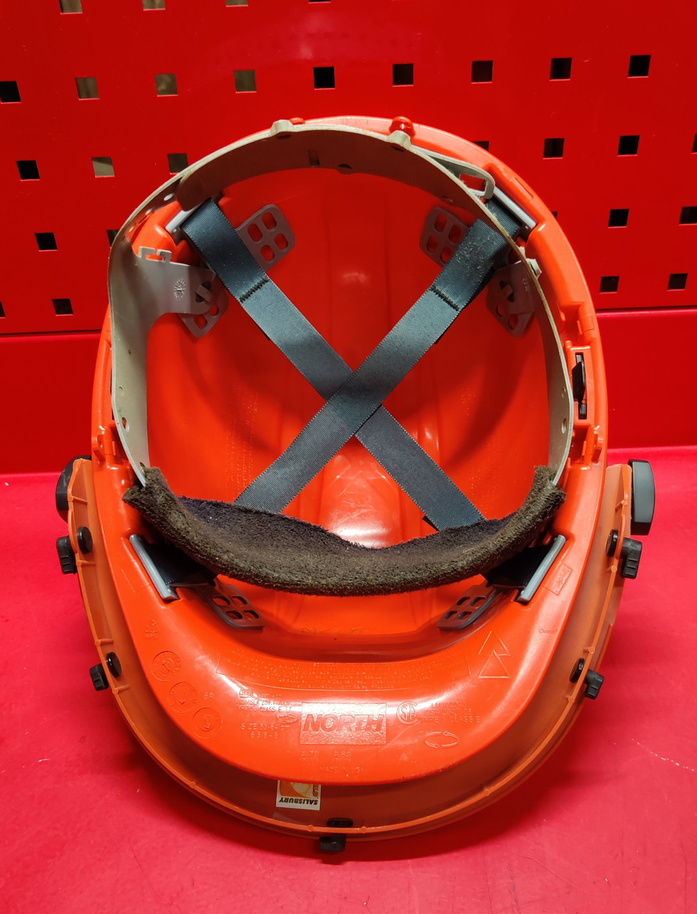 Salisbury AF Faceshield and Hard Hat, Type 1, Class E