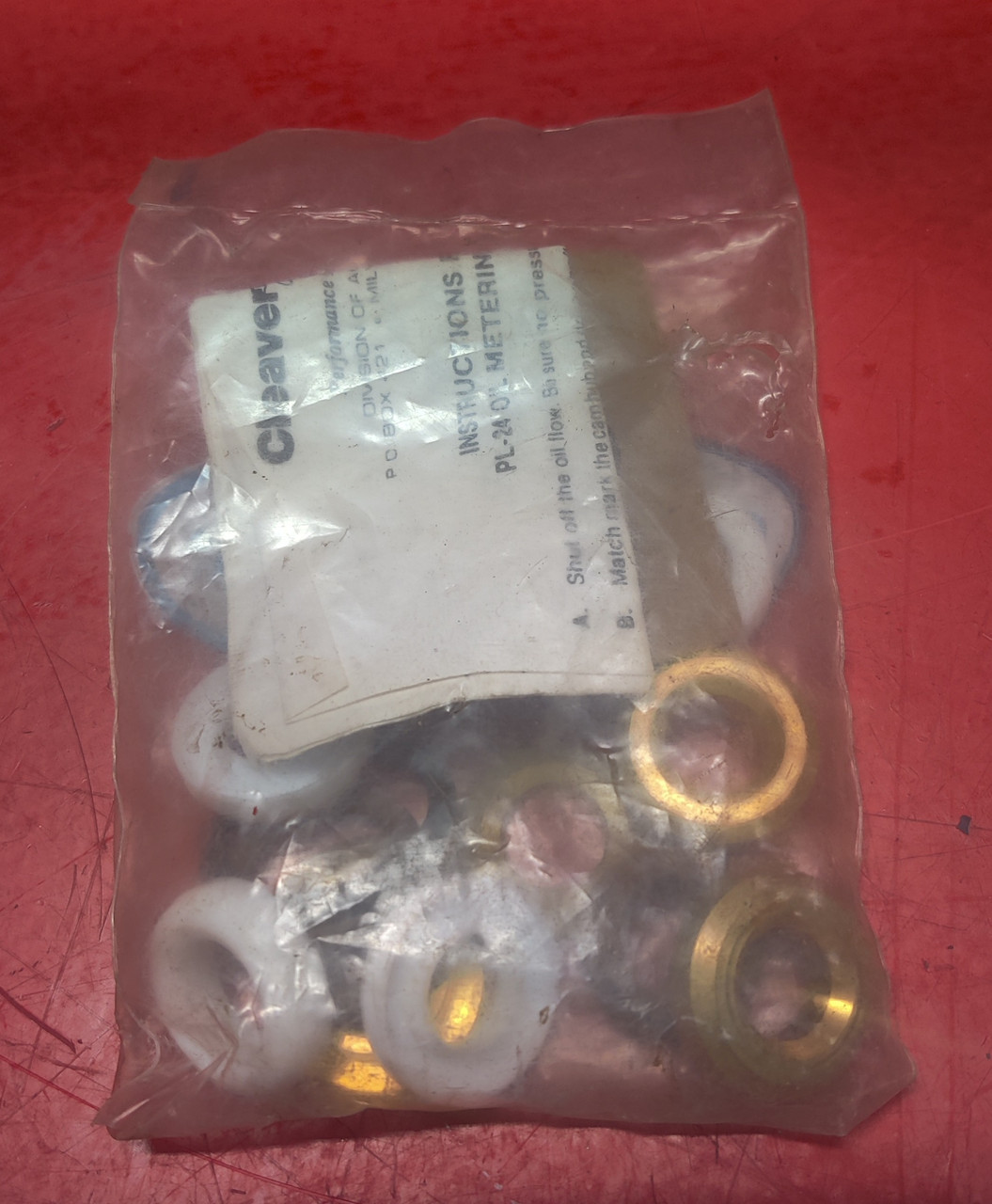 Cleaver Brooks 880-370 Oil Metering Valve Packaging Kit 