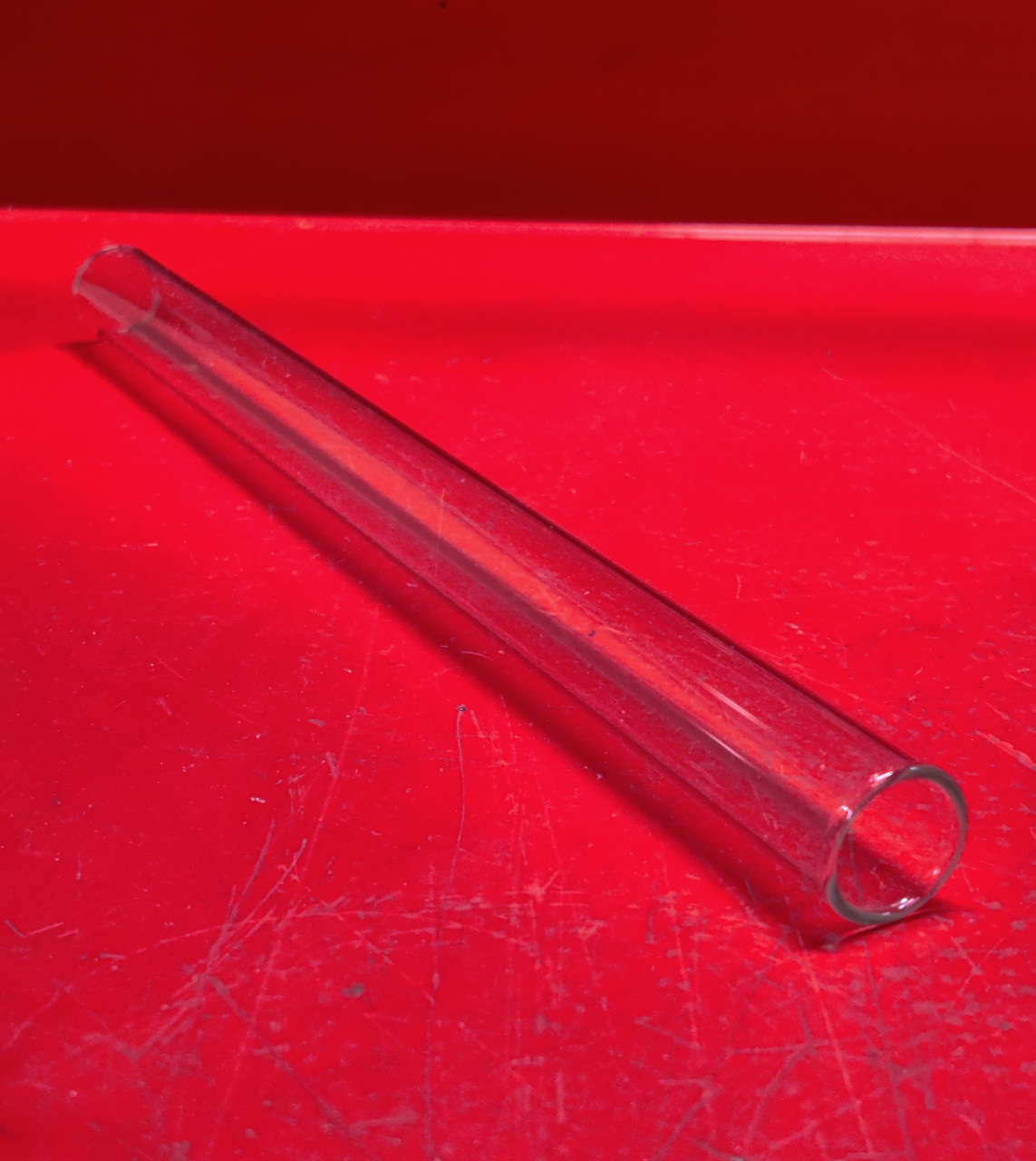 Glass Tube 9-1/2", 15.36mm ID, 18.29mm OD, 1.58mm Thick