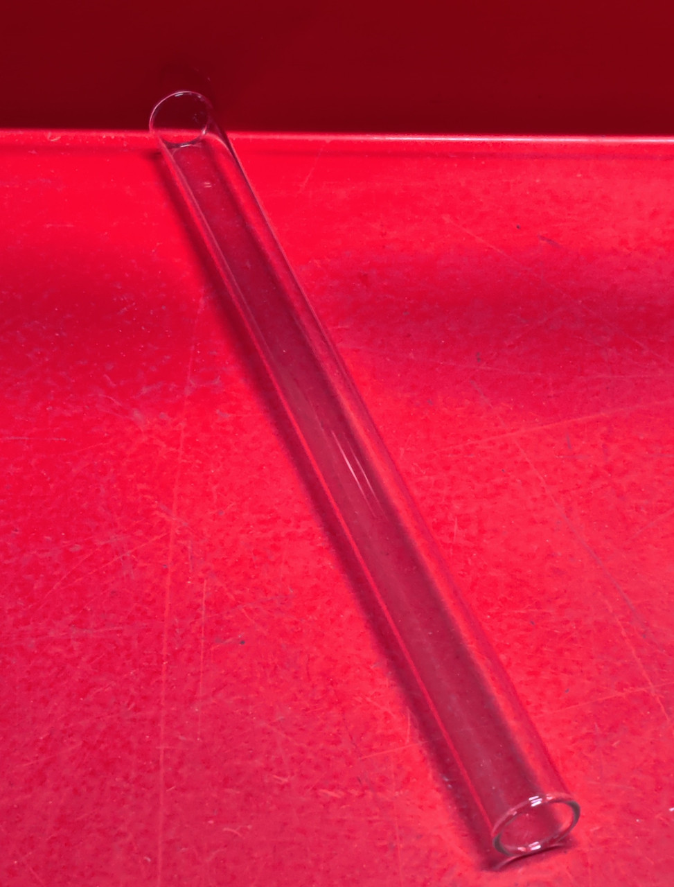 Glass Tube 9-1/2", 15.36mm ID, 18.29mm OD, 1.58mm Thick