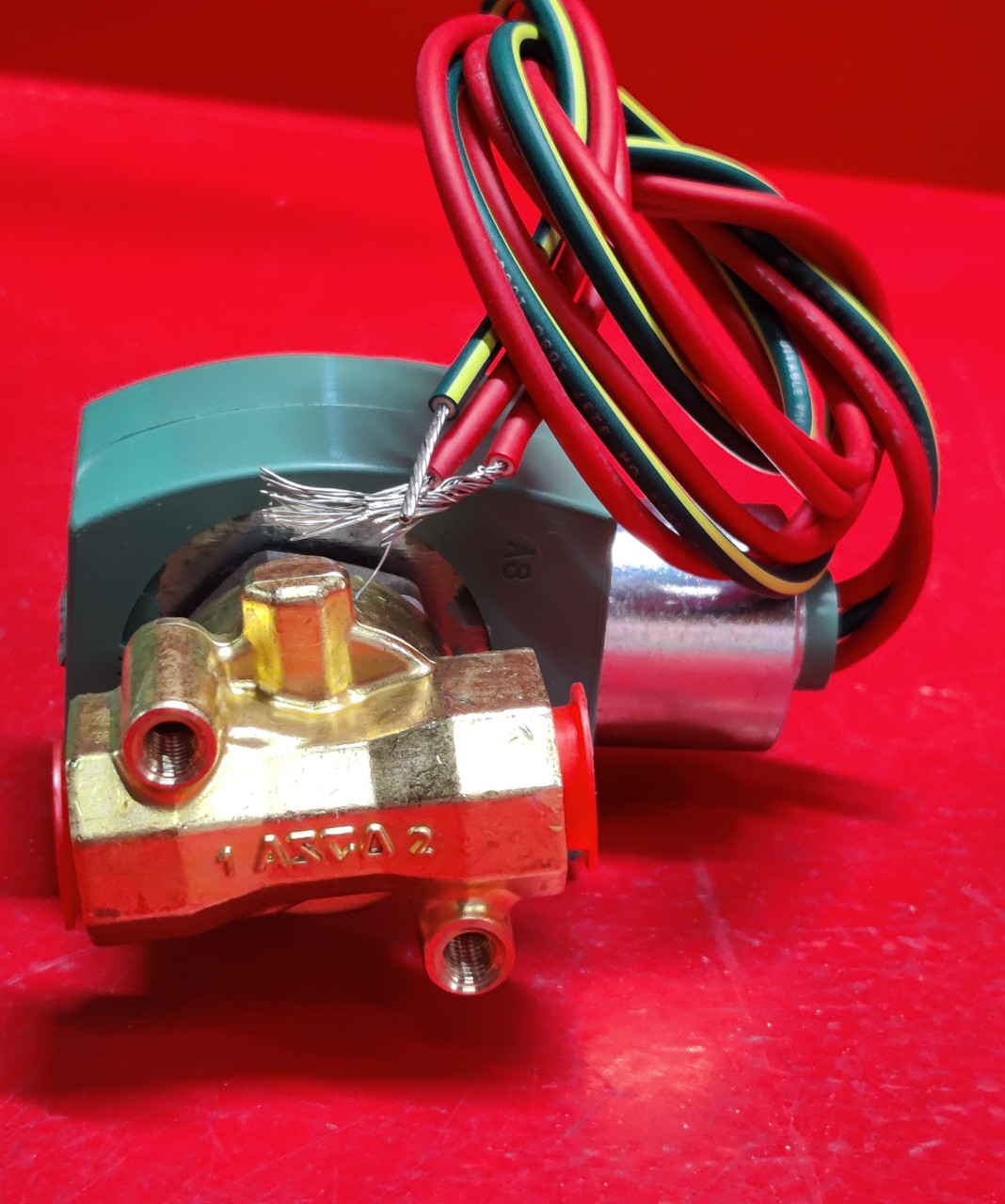 ASCO 8262H020 Solenoid Valve, 1/4 ", 120/60, 110/50Hz