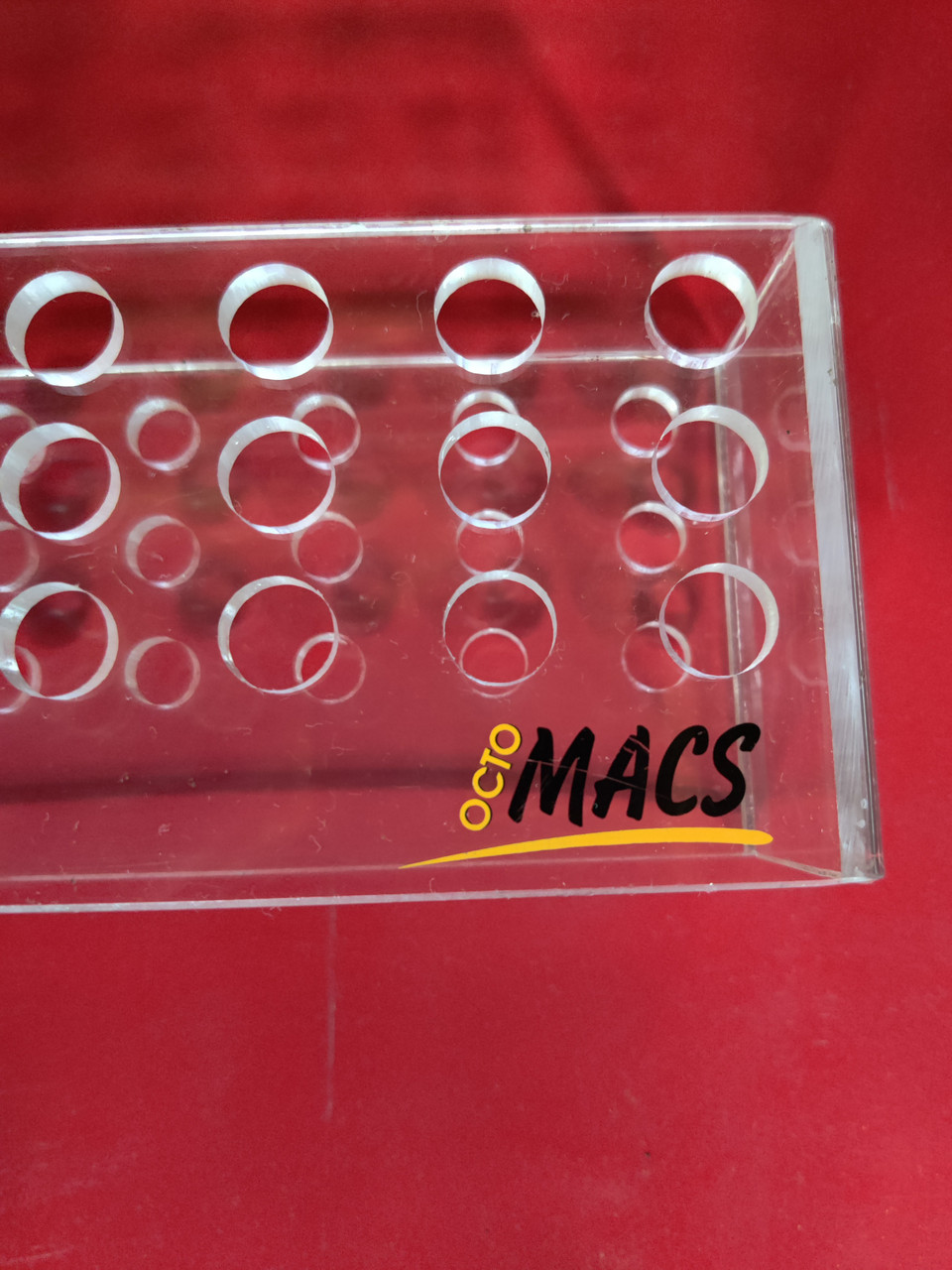 OctoMAC Acrylic Tube Rack  130-090-448
