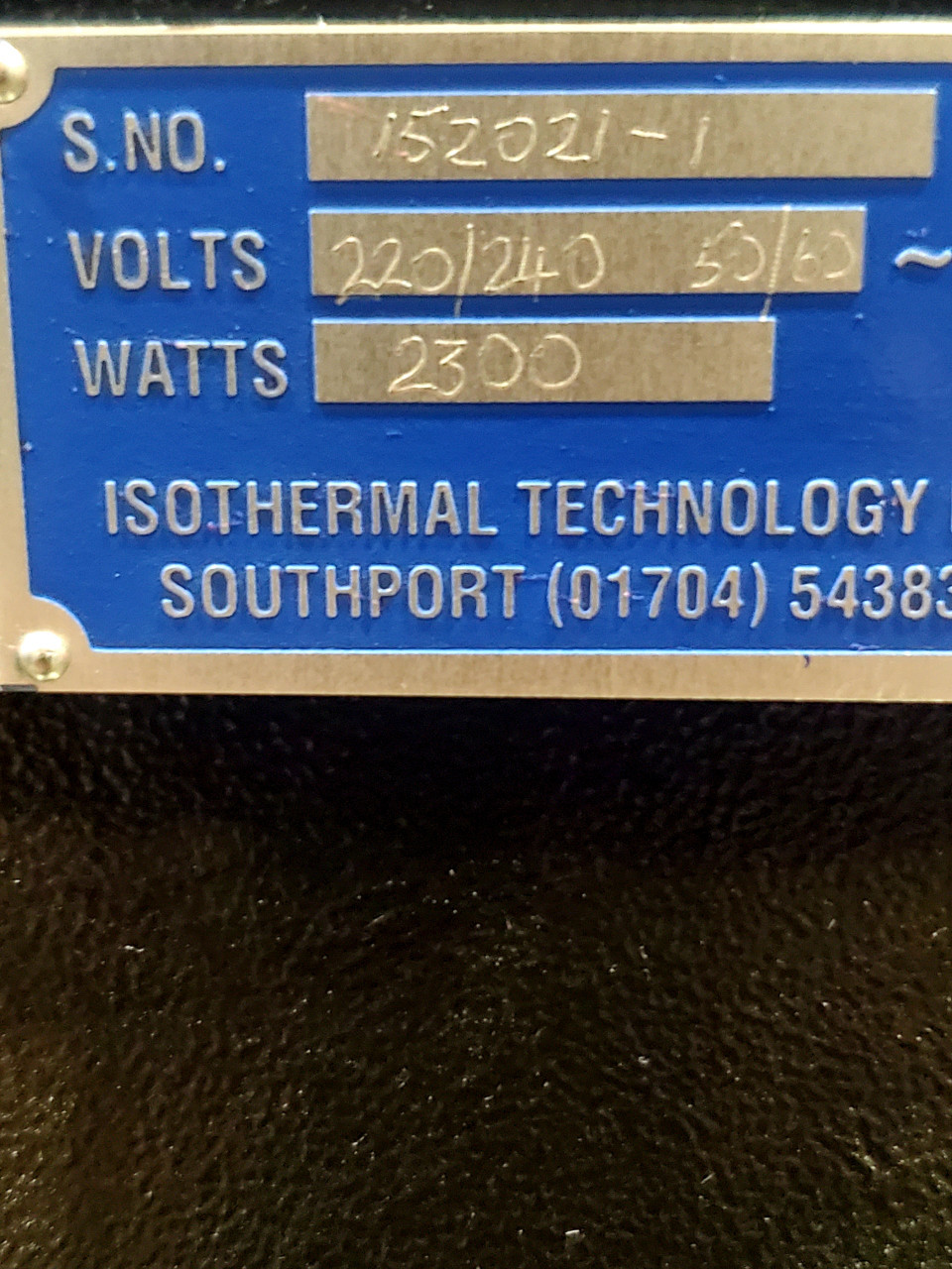 ISOTECH Medium Temperature Metrology Furnace (3 Zone) Model ITL 17703