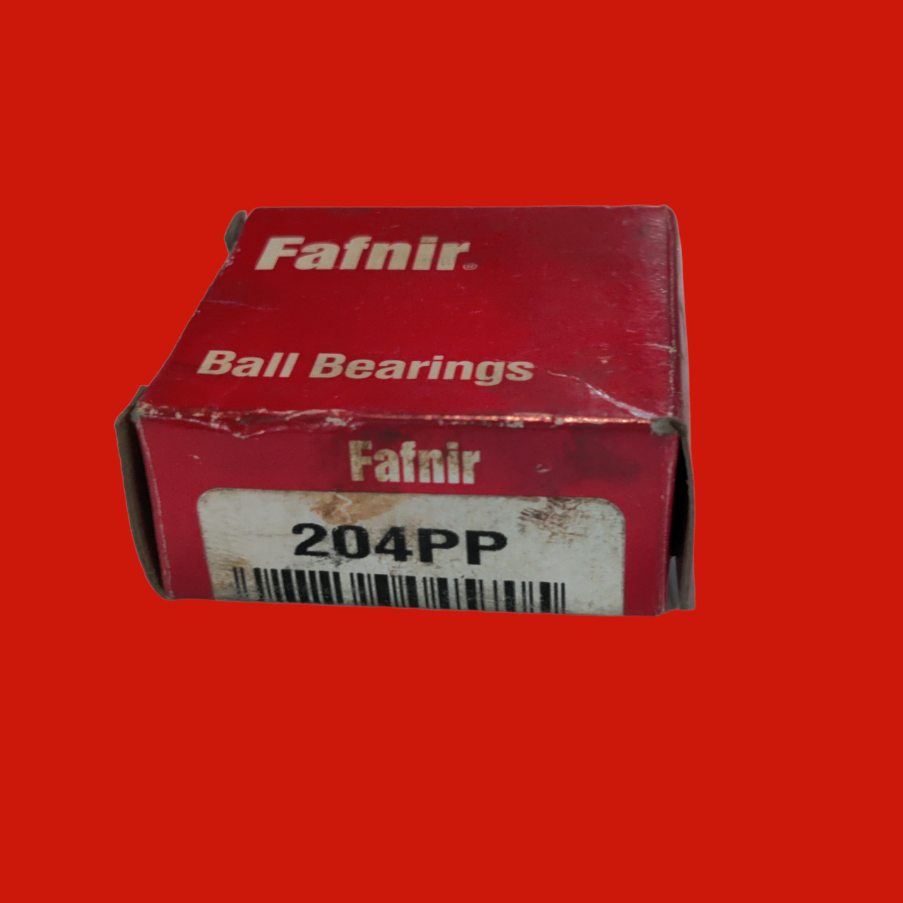 Fafnir 204PP Radial/Deep Groove Ball Bearing - Round Bore, 20 mm ID, 47 mm OD, 0.5512 in Width, Double Sealed, P Internal Clearance