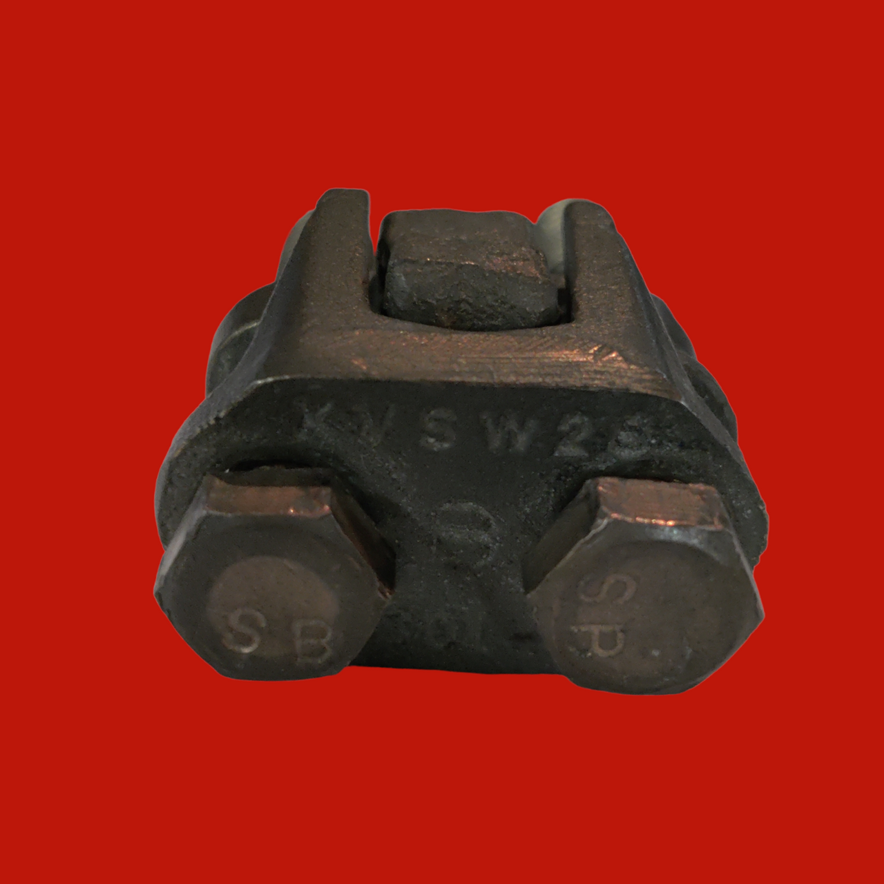 Burndy KVSW28, Mechanical Connector with Spacer Bar, 1/0 - 4/0 