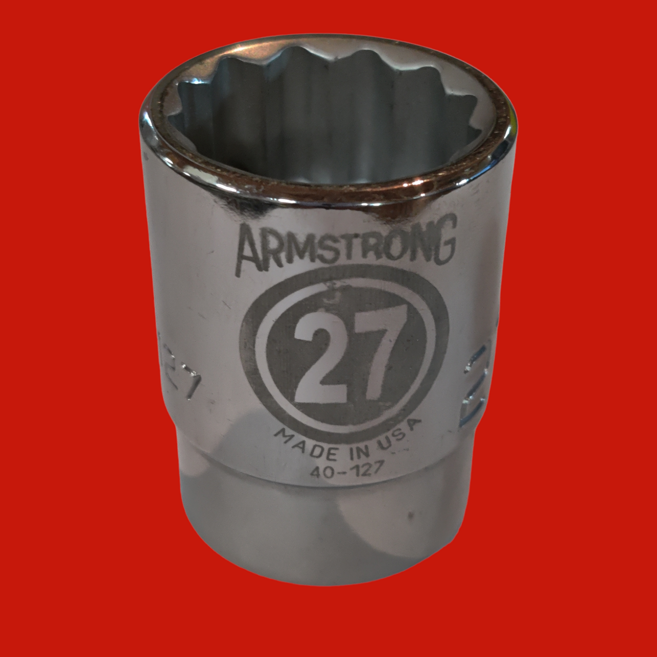 Armstrong USA 40-127, 27mm, 3/4"DR, 13 PT Socket