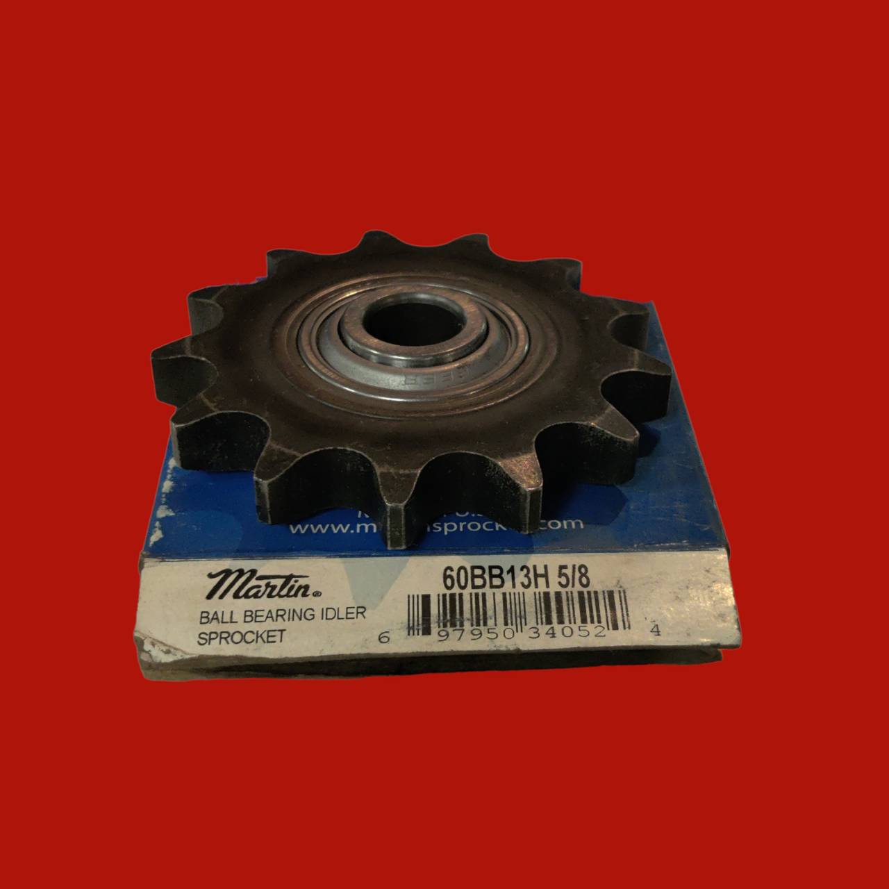 Martin 60BB13H 5/8 Ball Bearing Idler Sprocket