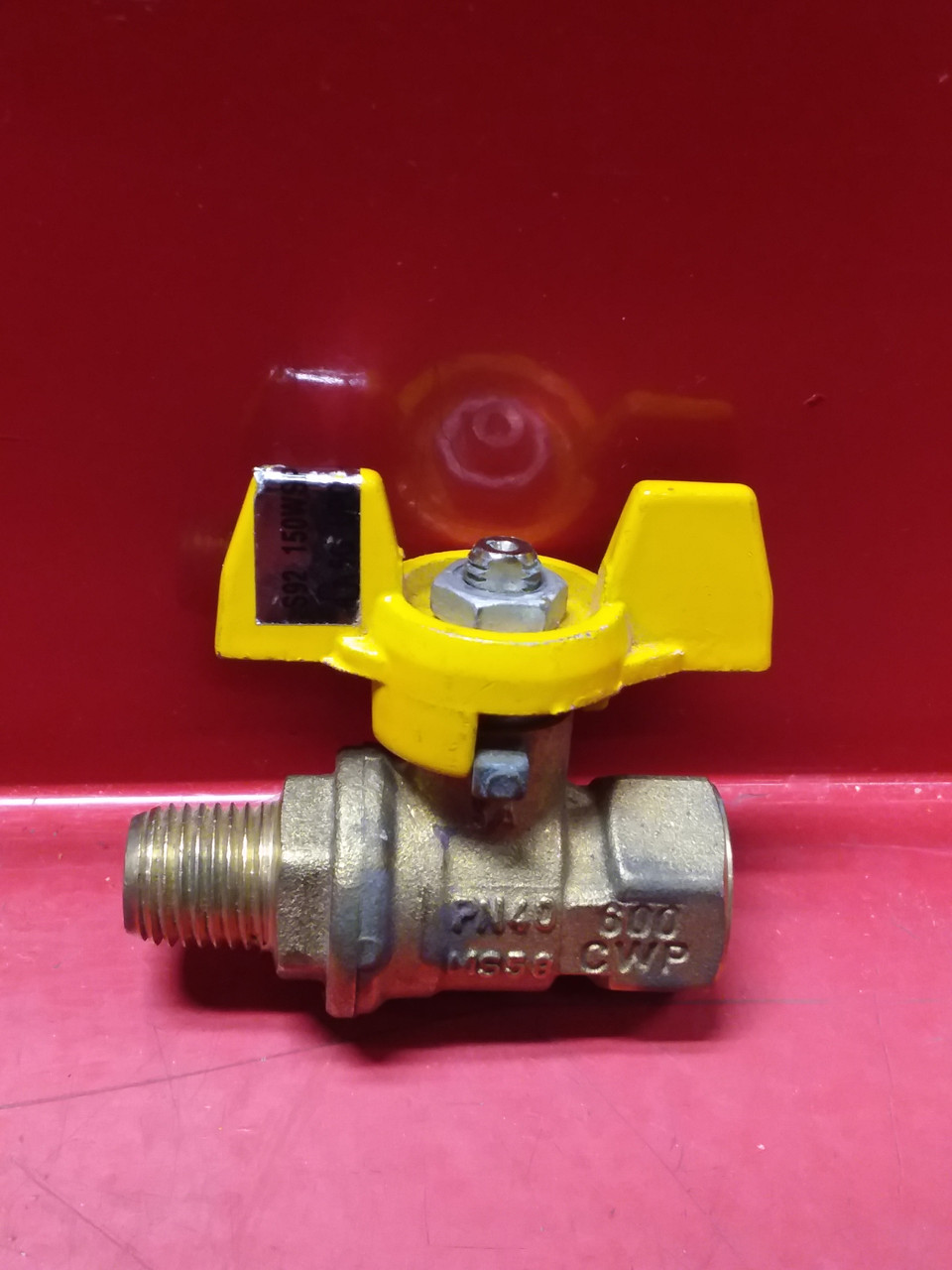 Rub Ball Valve 150WP PN40 MS58 600CWP, 1/4"