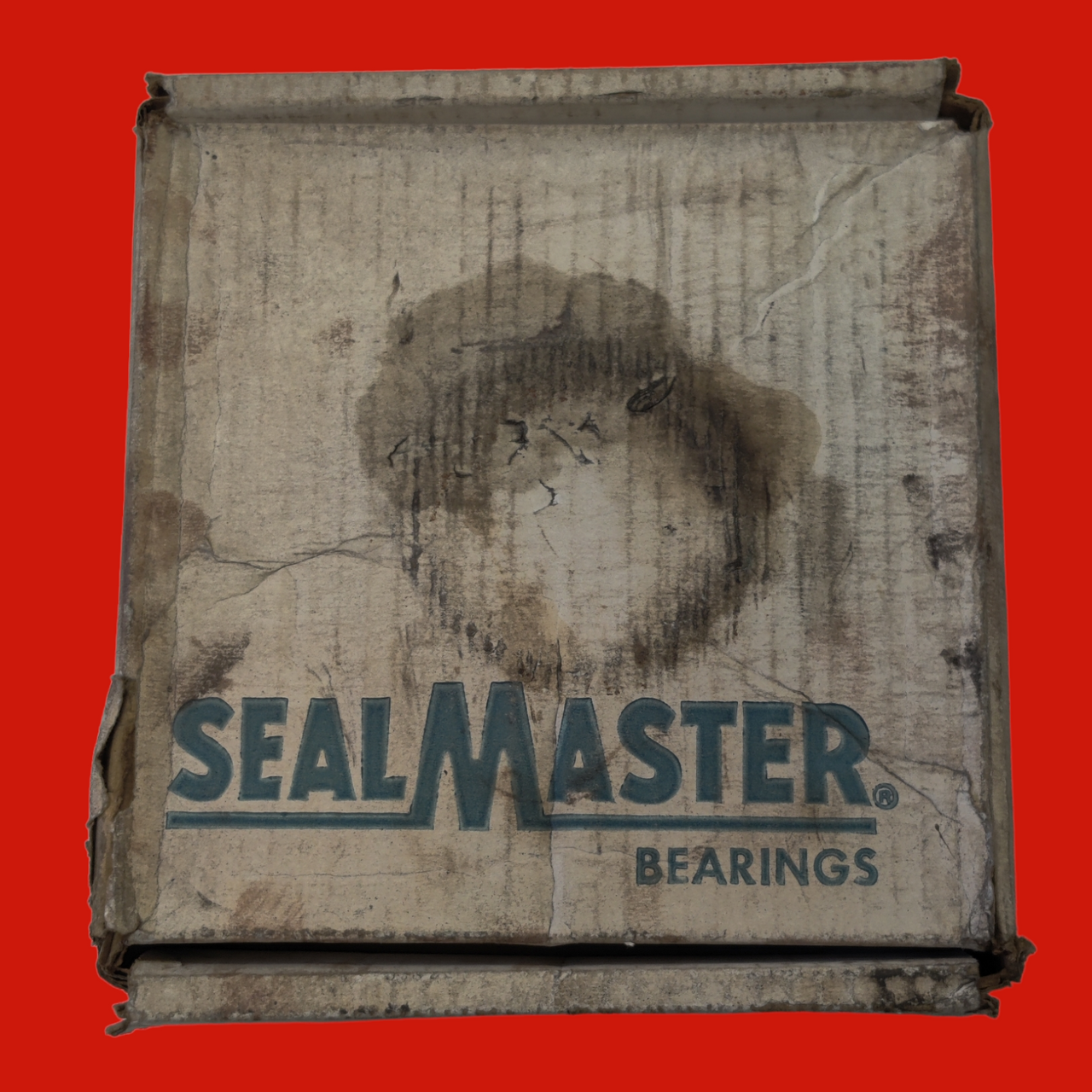 Sealmaster MSF-38 Flange Bearing, 2-3/8 in Bore, Cast Iron Housing, Set Screw Locking