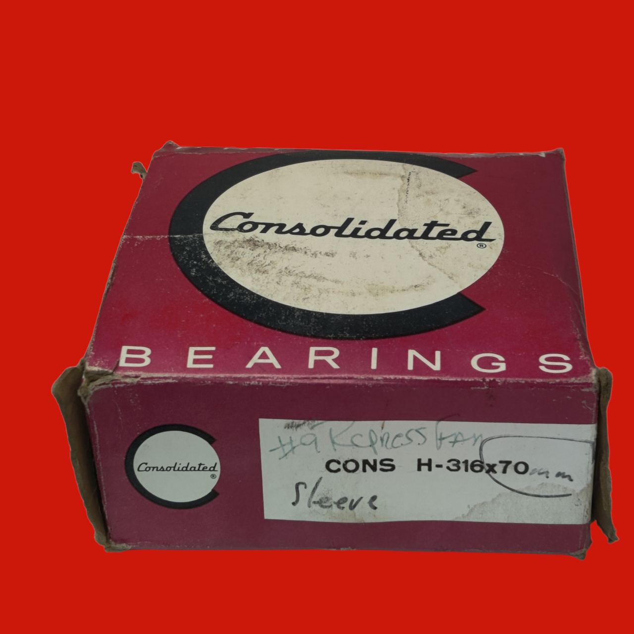 Consolidated Bearings H-316x70 Adapter- Complete w/ Locknut And Washer