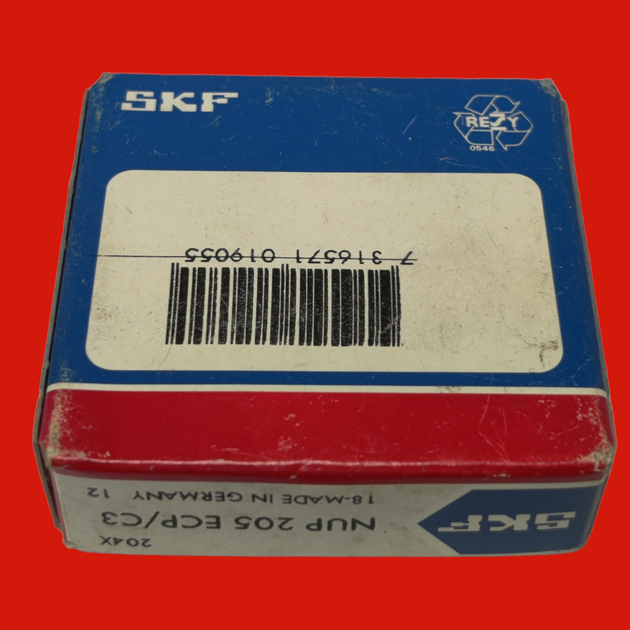 SKF NUP205ECP/C3 Single row cylindrical roller bearing, NUP design
