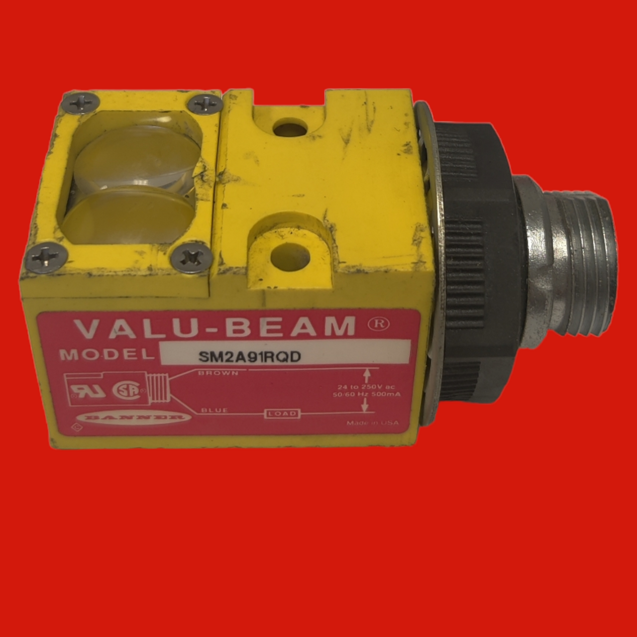 Banner Valu-Beam Receiver SM2A91RQD, 60m Range