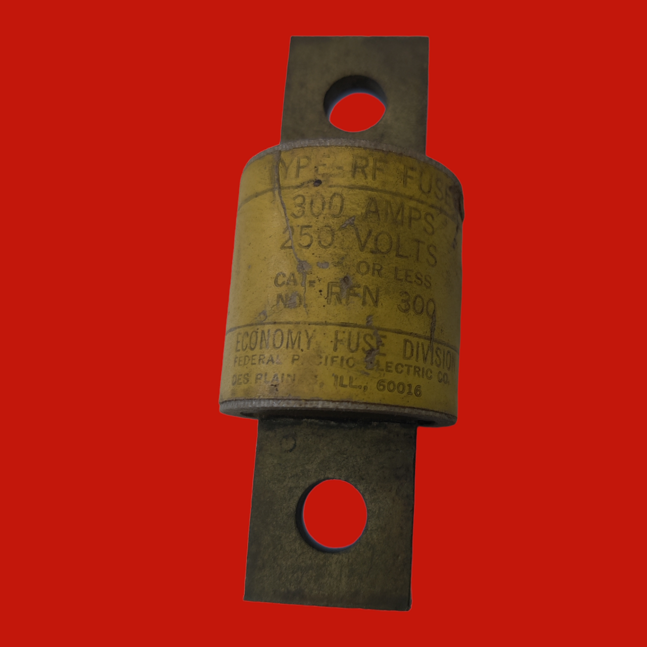 Federal Pacific Type RF Fuse 300 Amps, 250 Volts, RFN 300