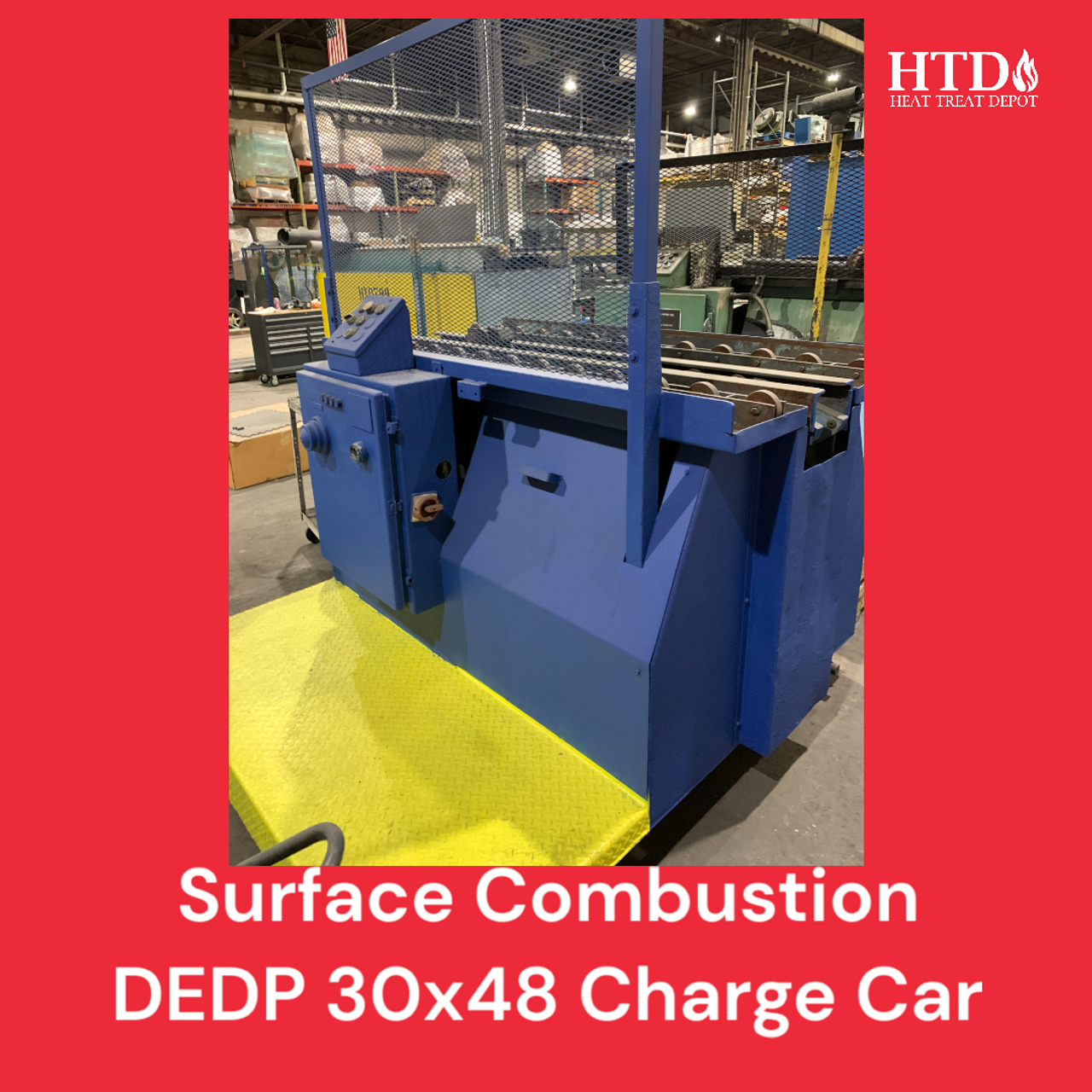 Surface Combustion DEDP 30 x48 Charge Car, BC 43247-01