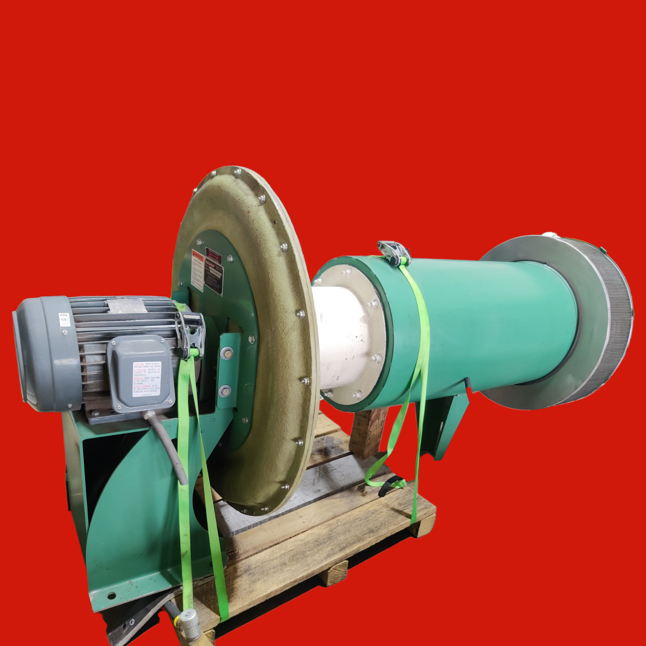 Hauck TBA Turbo Blower, XTBA10.0020-1TGDLTGXXXX01 w/ Hauck Filter-Silencer Attac