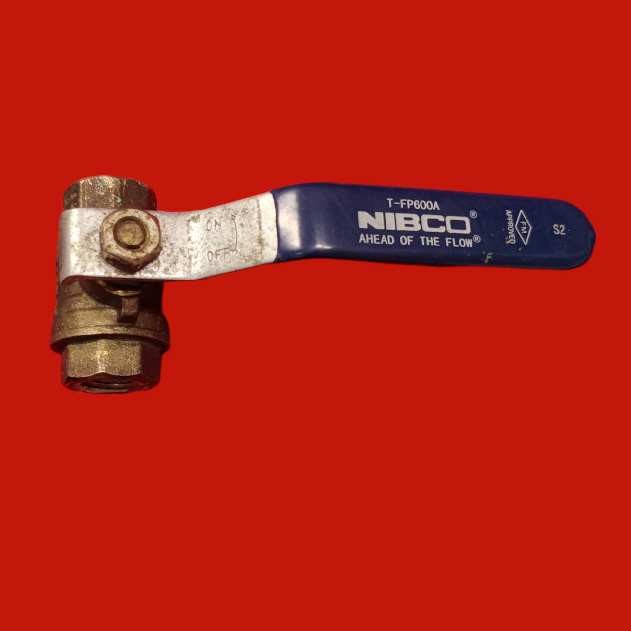 Nibco 1/4" Female Thread Brass Ball Valve, TFP600A