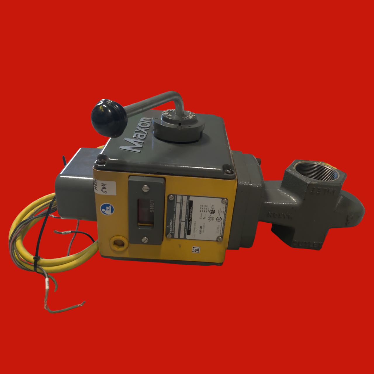 Maxon 2" Natural Gas Safety Shut-Off Valve, 200SMM11AA11BA1A0