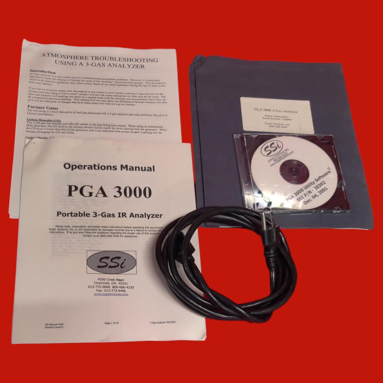 SSi Super Systems PGA 3000 Gas Analyzer, 13101
