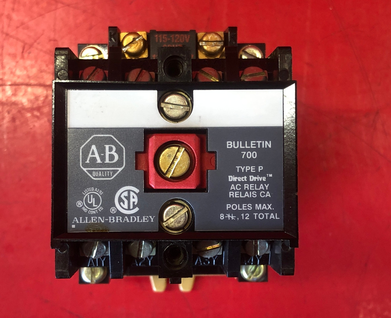 Allen Bradley 700-P200A1, Contact Relay Series B