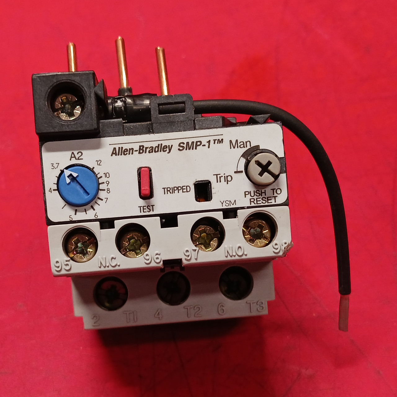 Allen Bradley 193-A2F1, SMP1 12 A Overload Relay