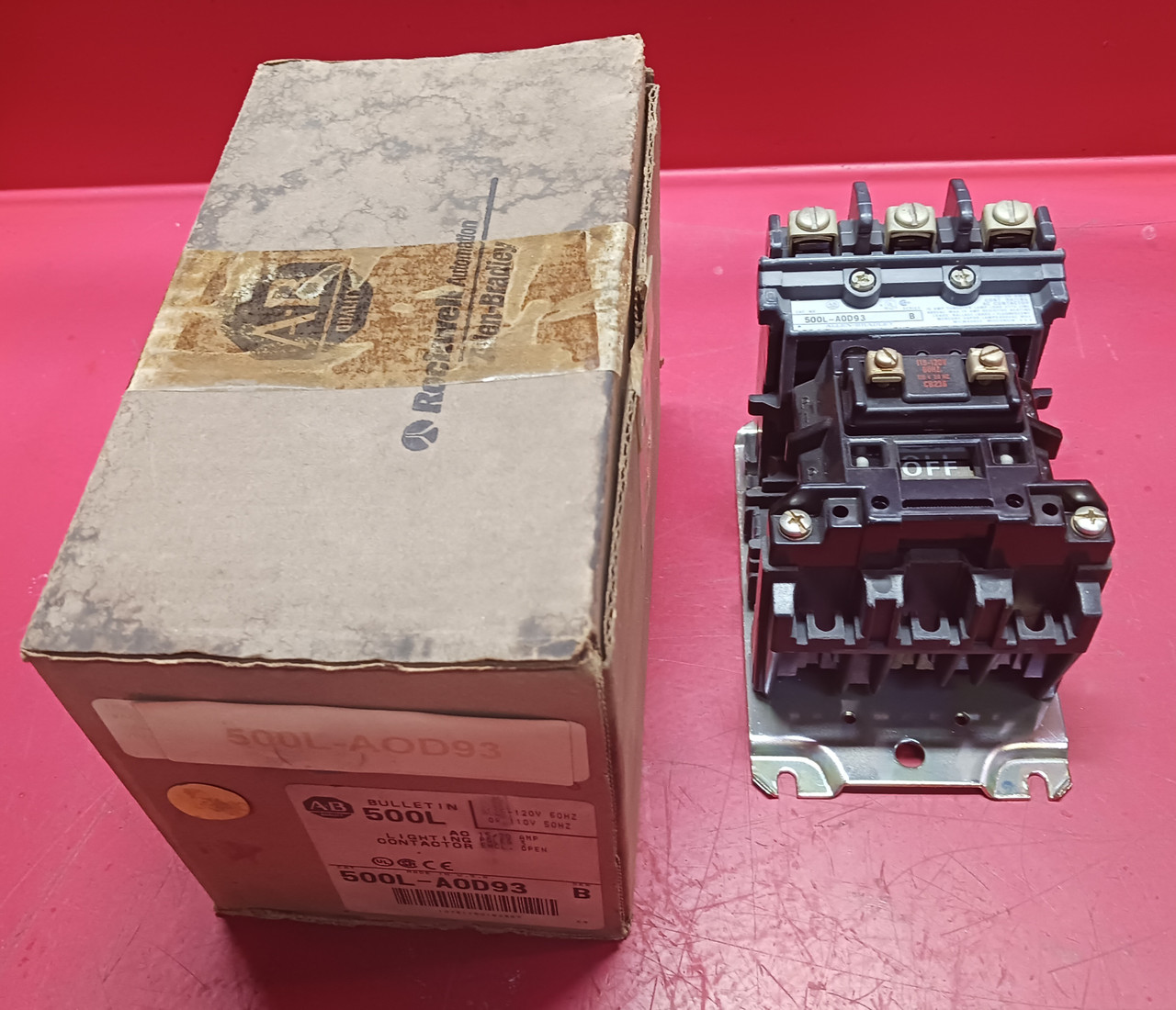 Allen Bradley 500L-A0D93 Contactor