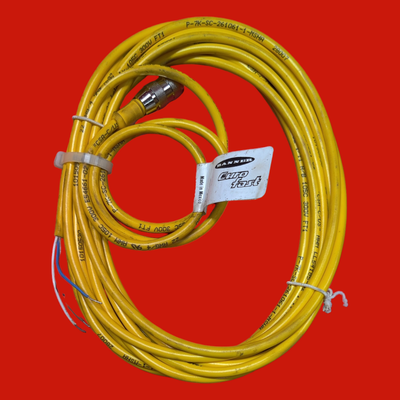 Banner MQDC-415, 26850 Single-Ended Cordset