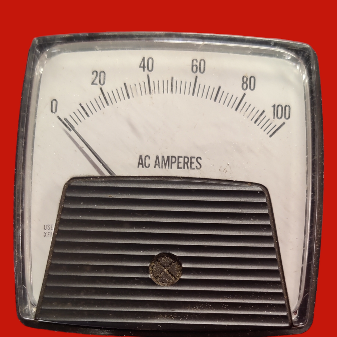 Modutec Inc. AC Amperes 0-100 Panel Meter,  2PB-AAAX-075-NL