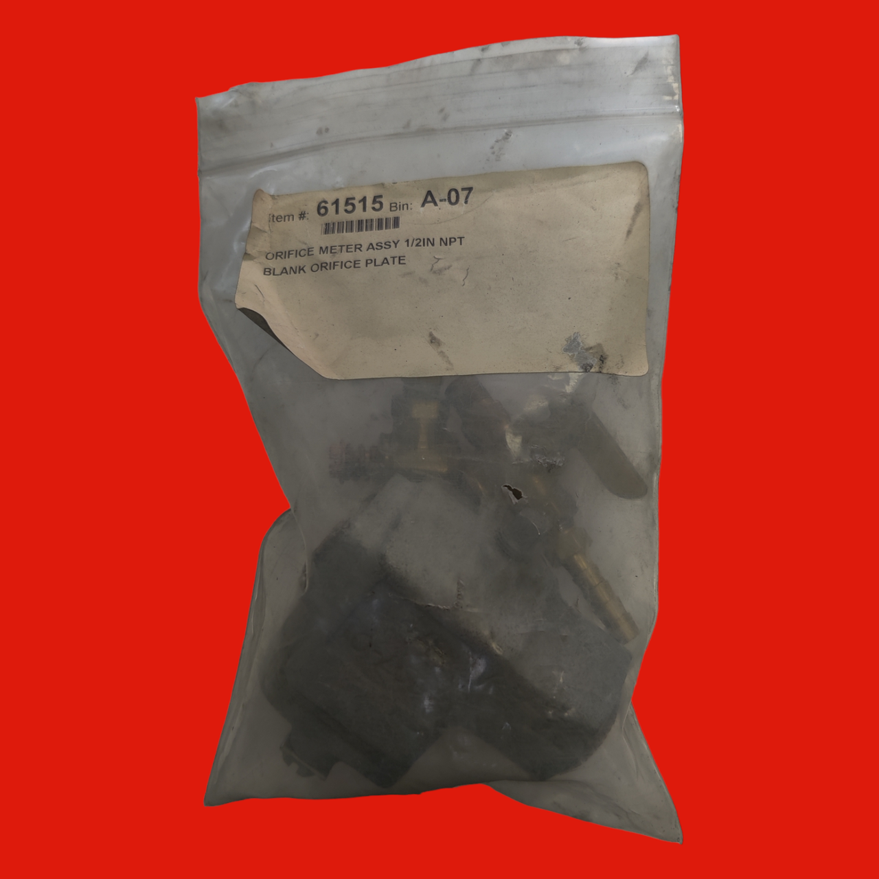 North American Manufacturing Co. 8697-01 1/2" Orifice Meter Assembly