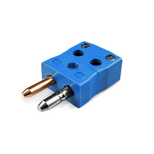 Thermocouple Male Plug, Standard,  2 Pin - J, K, N, R, S, T
