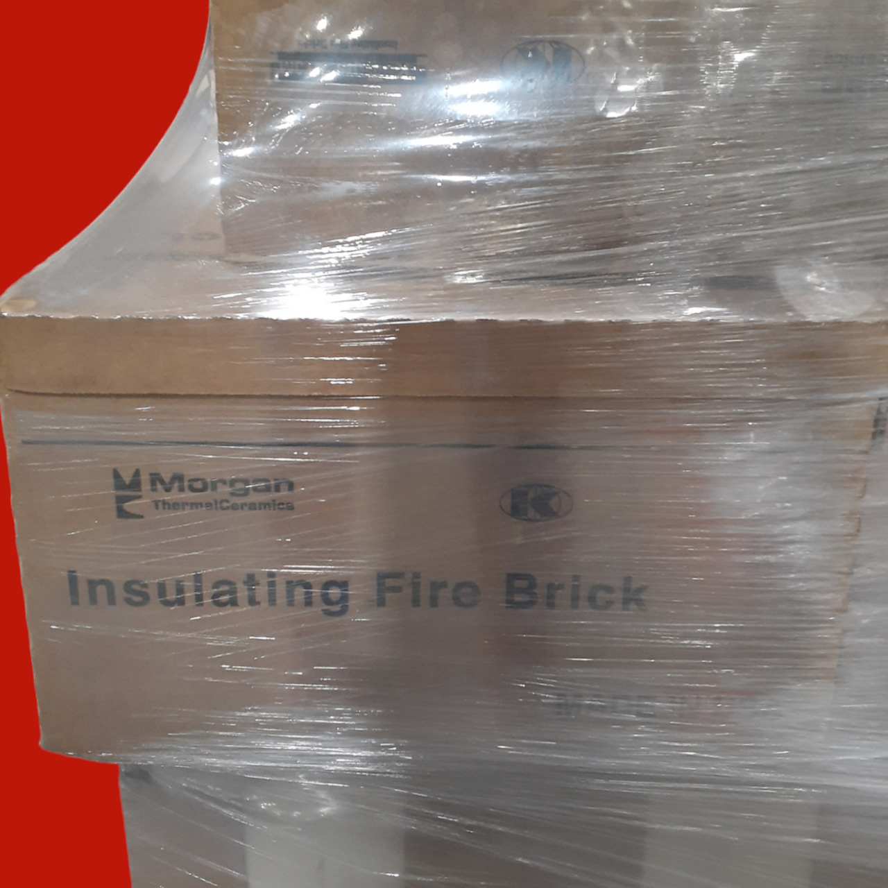 Morgan Thermal Ceramics 2300°F Insulating Fire Brick 9 x 4.5 x 3, 20ct Box