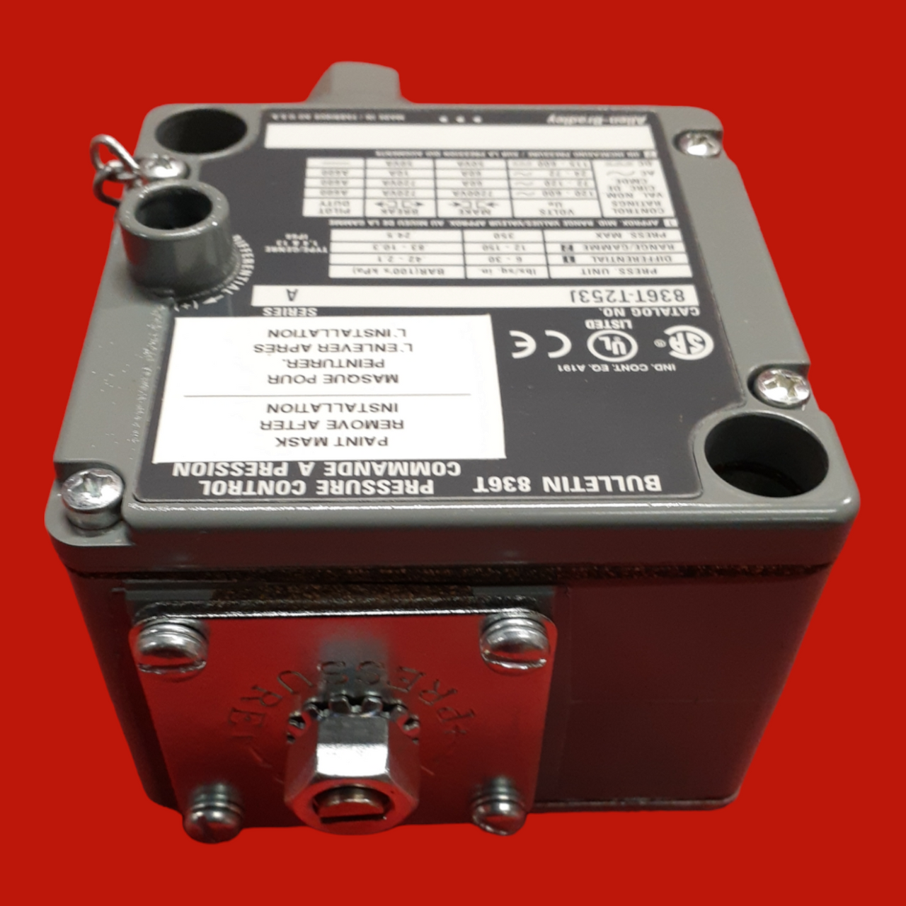 Allen-Bradley 836T-T253J Pressure Control Switch