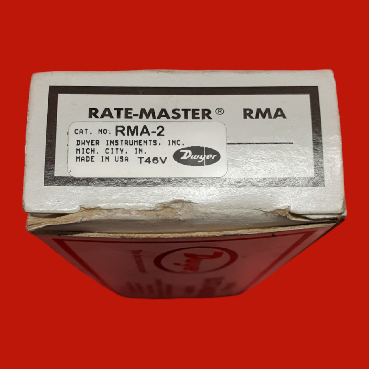 Dwyer RMA-2 Rate-Master Flowmeter SCFH Air, No Valve
